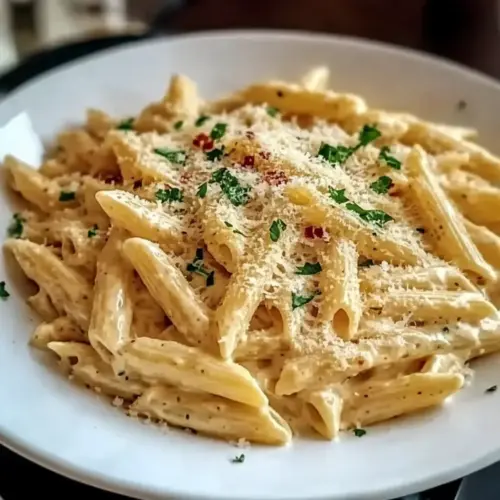 One Pot Creamy Garlic Pasta