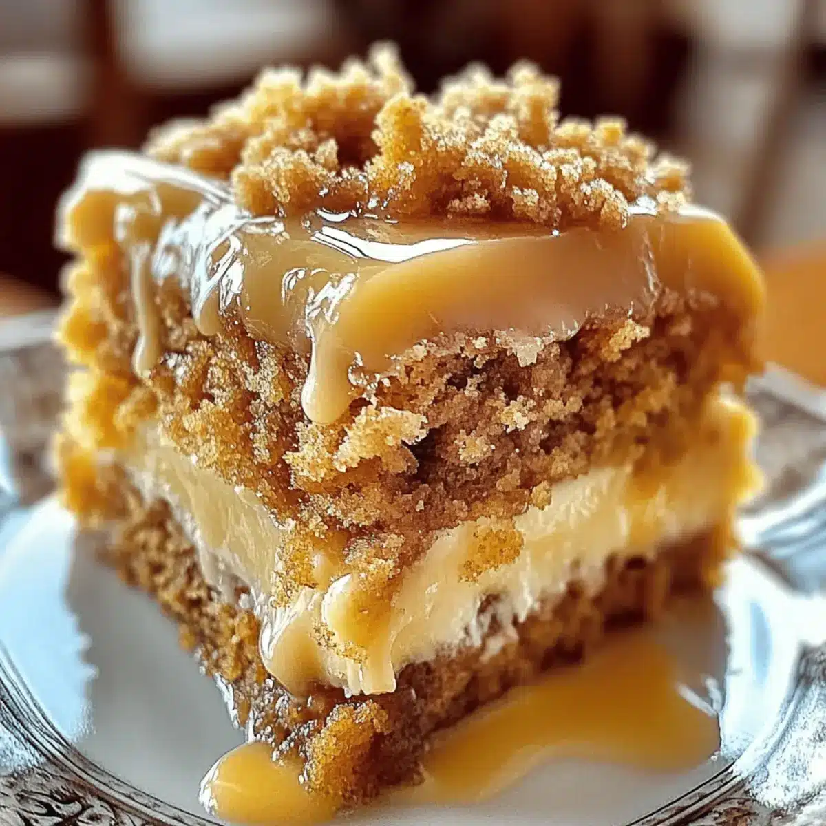 Autumn Pumpkin Spice Crumble Cake