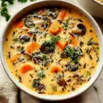 Autumn Wild Rice Soup