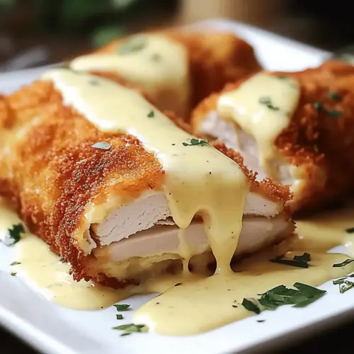 Chicken Cordon Bleu with Swiss Cheese