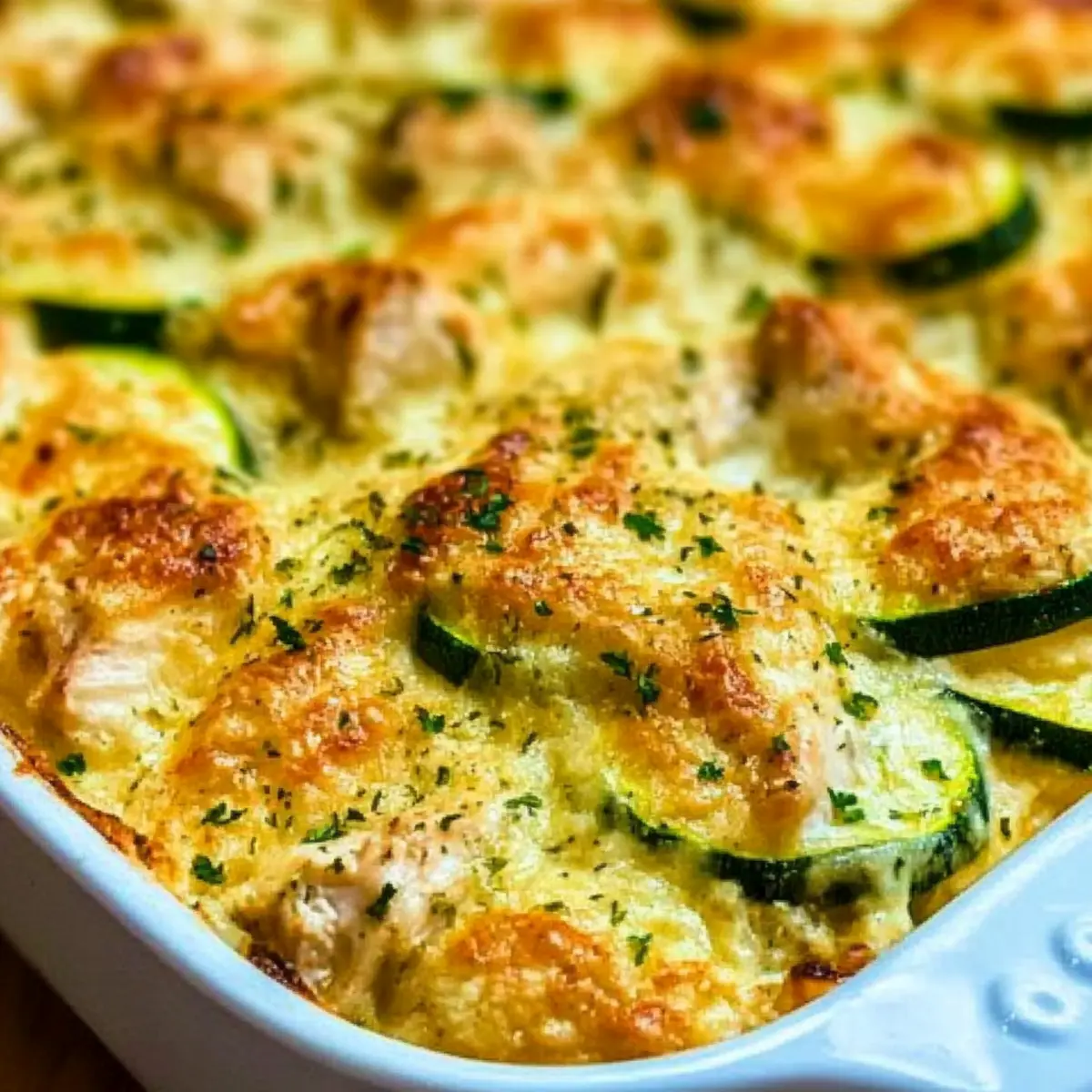 Chicken Zucchini Casserole
