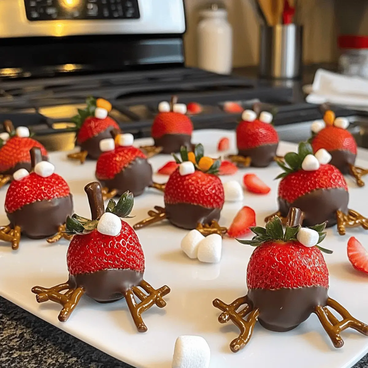 Chocolate Covered Strawberry Turkeys