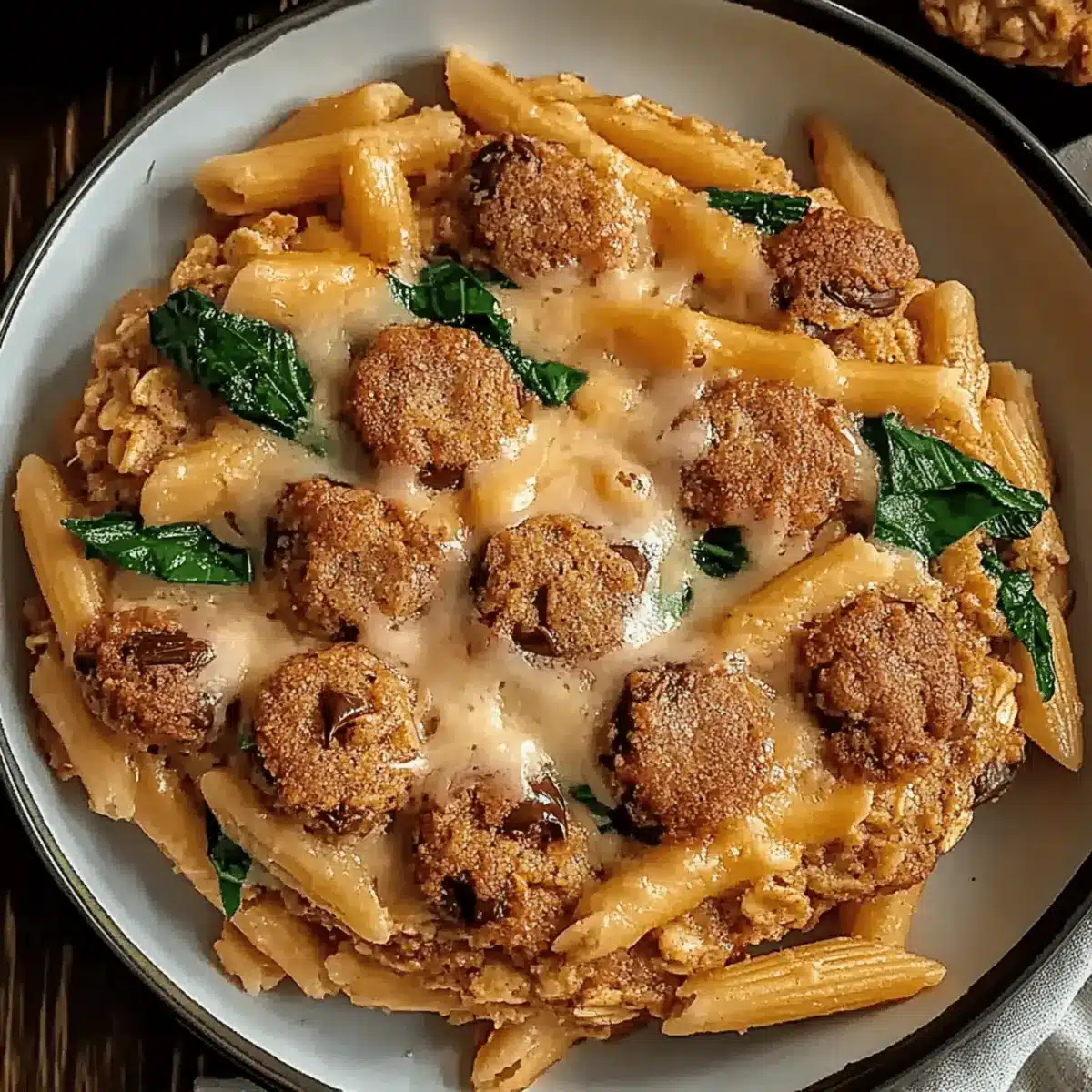 Creamy Cajun Sausage Pasta