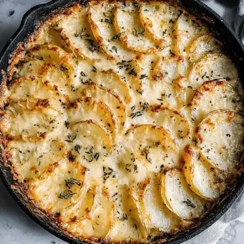 Crispy Parmesan and Gruyere Potato