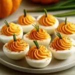 Pumpkin Patch Deviled Eggs