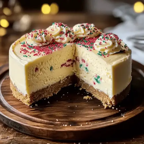 Sugar Cookie Cheesecake