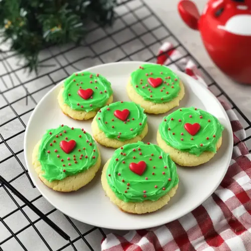 Grinch Sugar Cookies