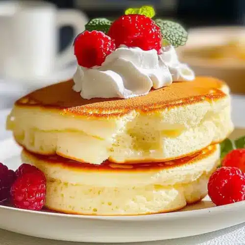 Jiggly Japanese Soufflé Pancakes