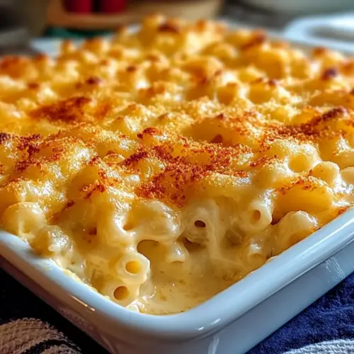 Creamy Baked Macaroni and Cheese