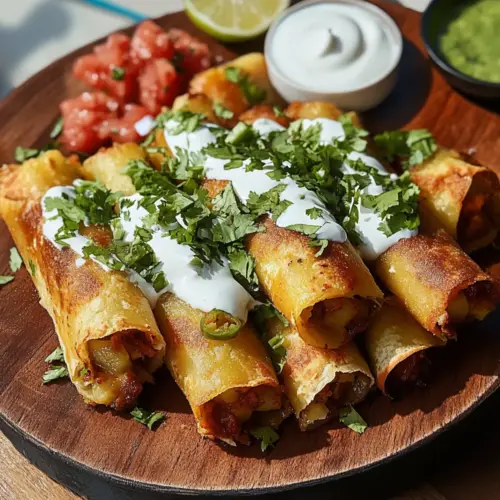 Crispy Potato Flautas