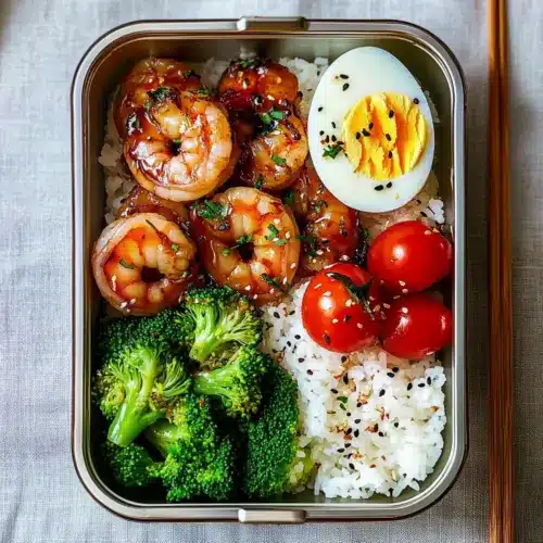 Best Shrimp Teriyaki Bento Box (Sweet and Savory)