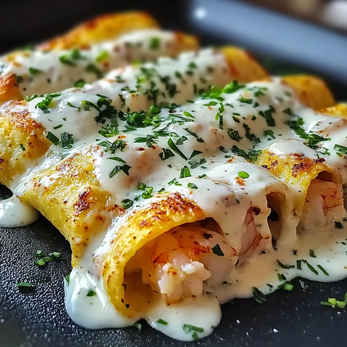 Cheesy Crab and Shrimp Tortilla Bombs