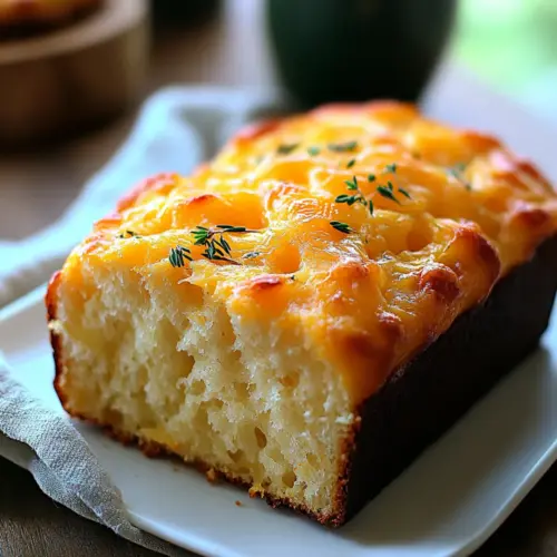 Cheddar Cheese Quick Bread Recipe