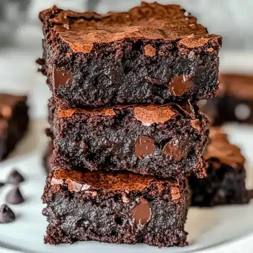 Easy Zero Sugar Brownies with Greek Yogurt