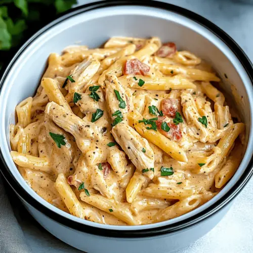 Crock Pot Creamy Cajun Chicken Pasta
