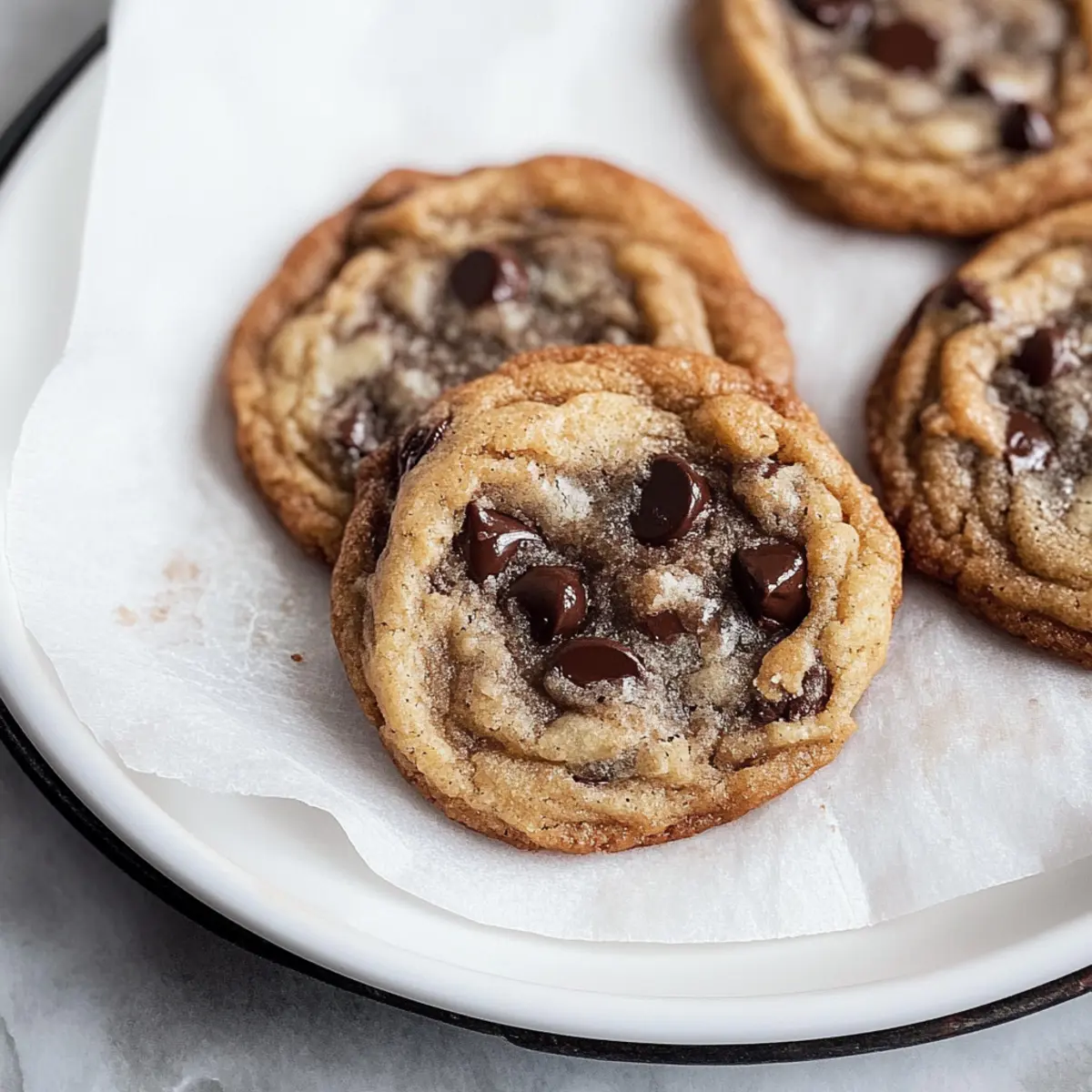 Banana Bread Chocolate Chip Cookies