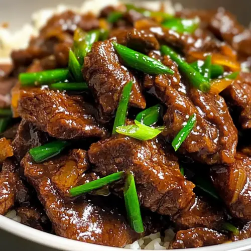 Slow Cooker Mongolian Beef
