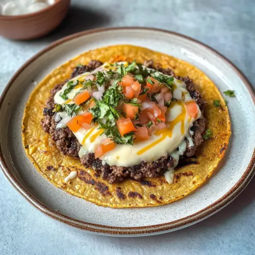 Easy Smash Burger Tacos