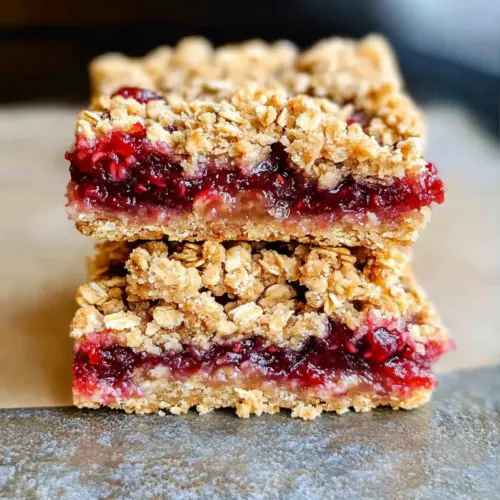 Berry Oat Bars | Healthy One Bowl Recipe