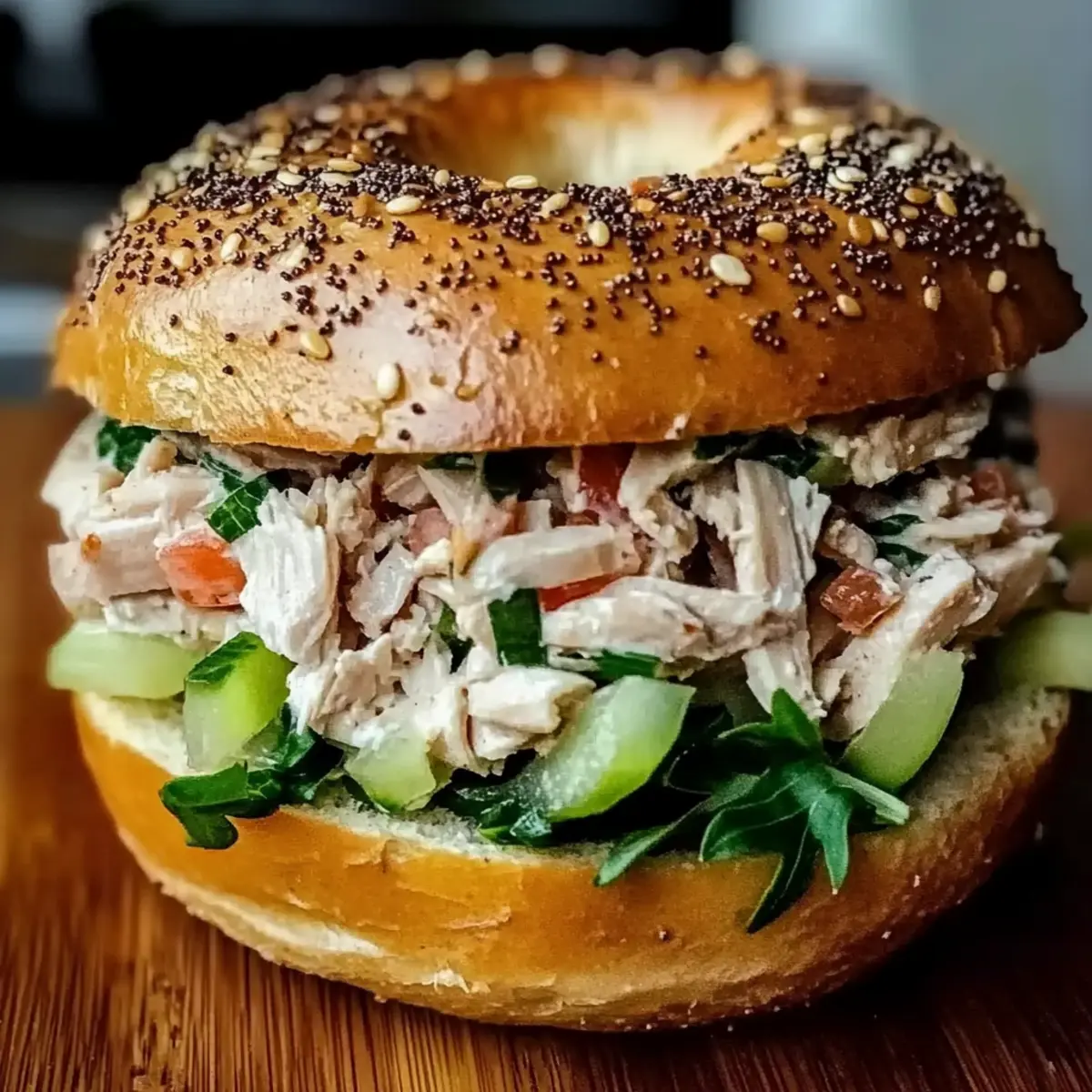 The Best Tuna Bagel