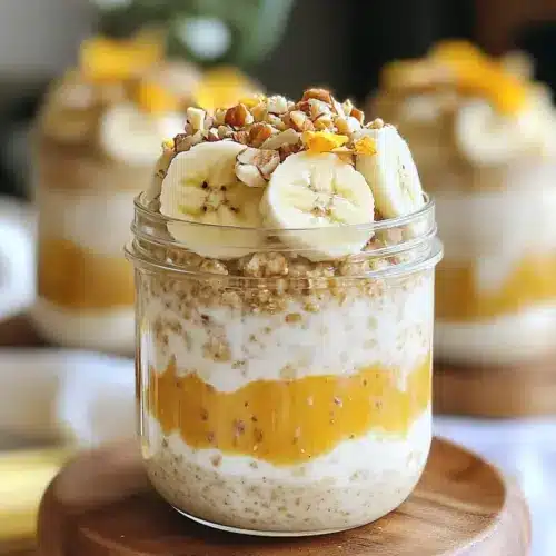 Peanut Butter Banana Overnight Oats Simple Recipe