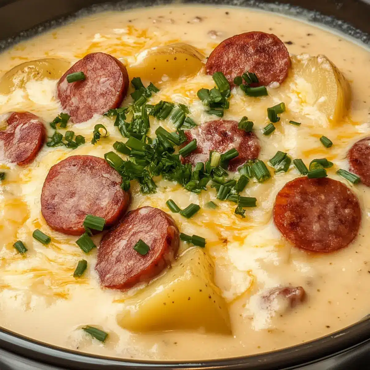 Comforting Kielbasa Potato Soup Recipe