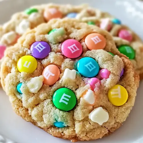 Easter M&M Cookies