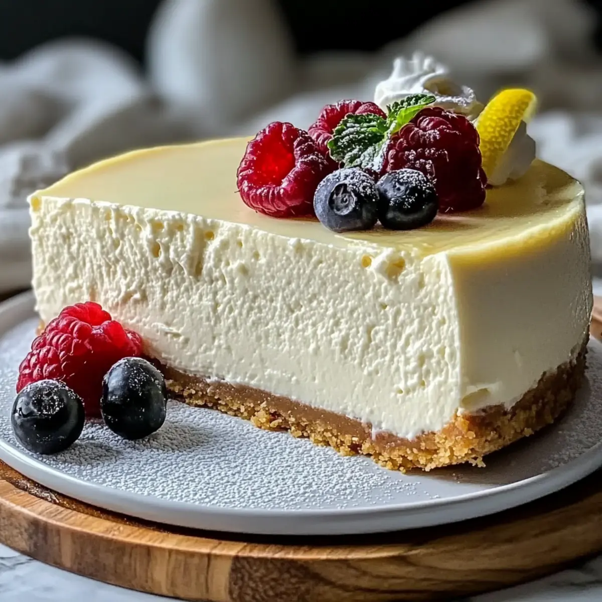 Classic New York Cheesecake