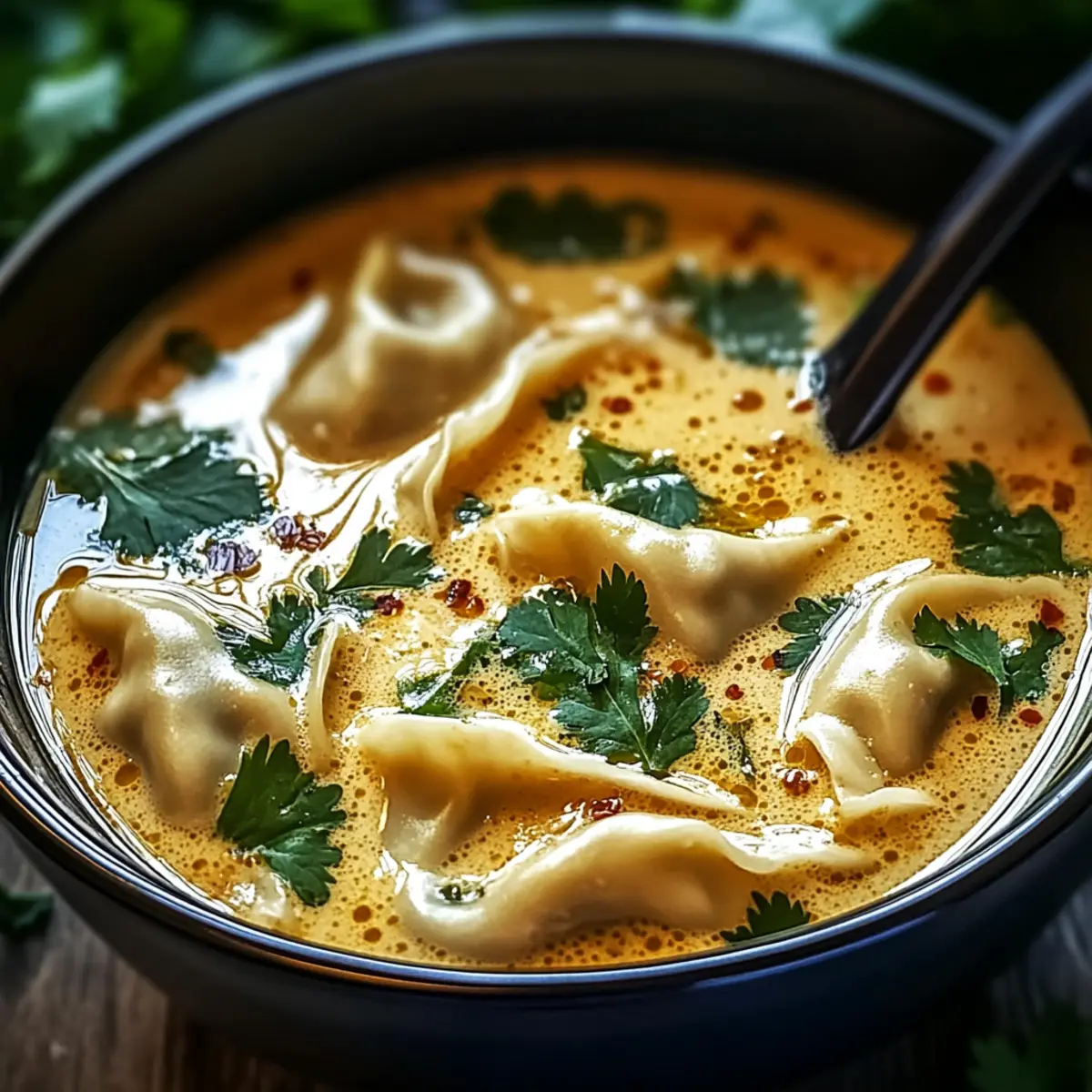 Thai Potsticker Soup