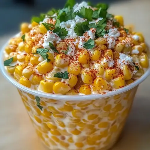 Creamy Mexican Street Corn Esquites