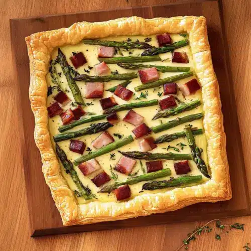 Easy Savory Puff Pastry Tart