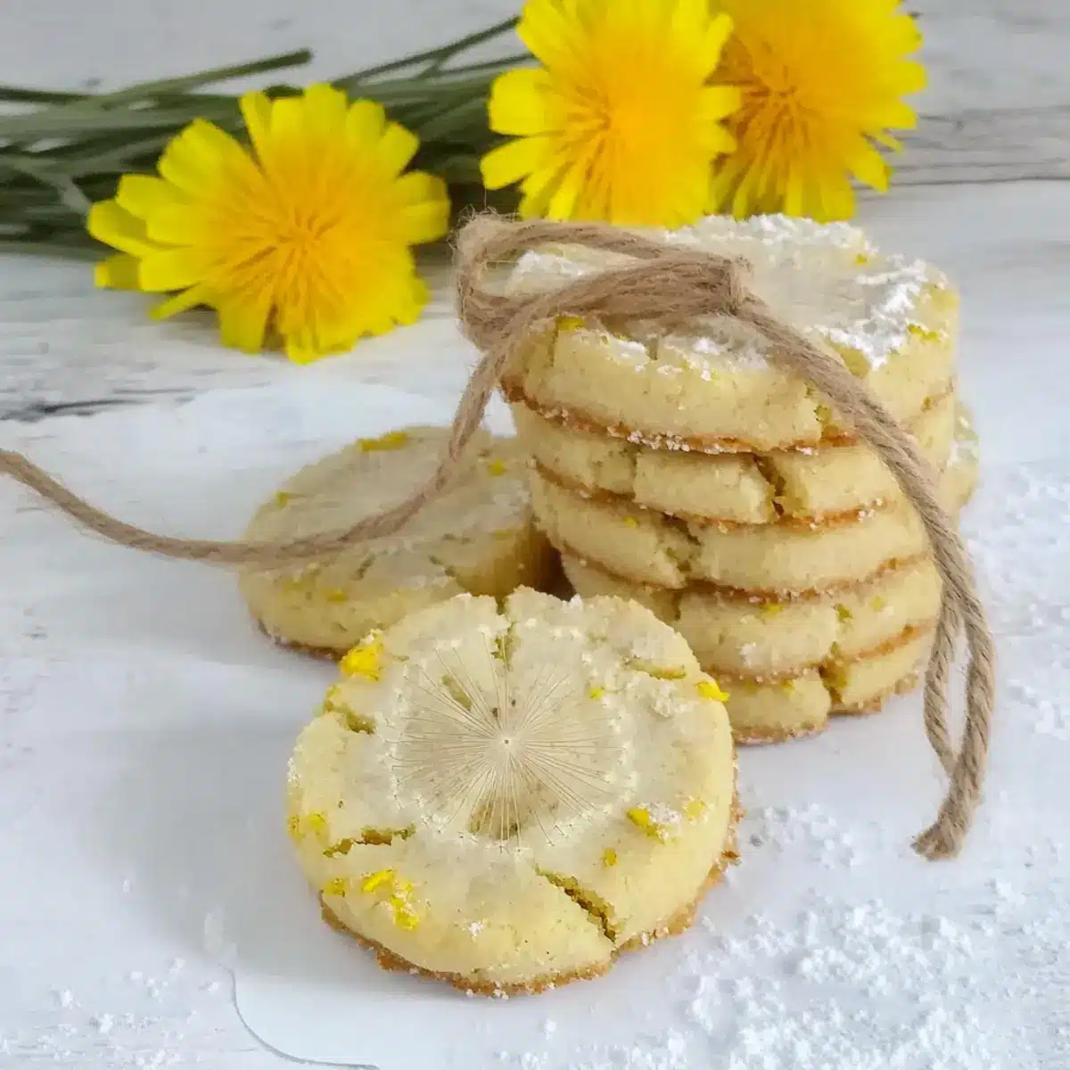 Dandelion Cookies