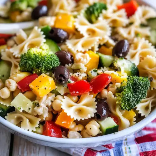 Summer Vegetable Pasta Salad