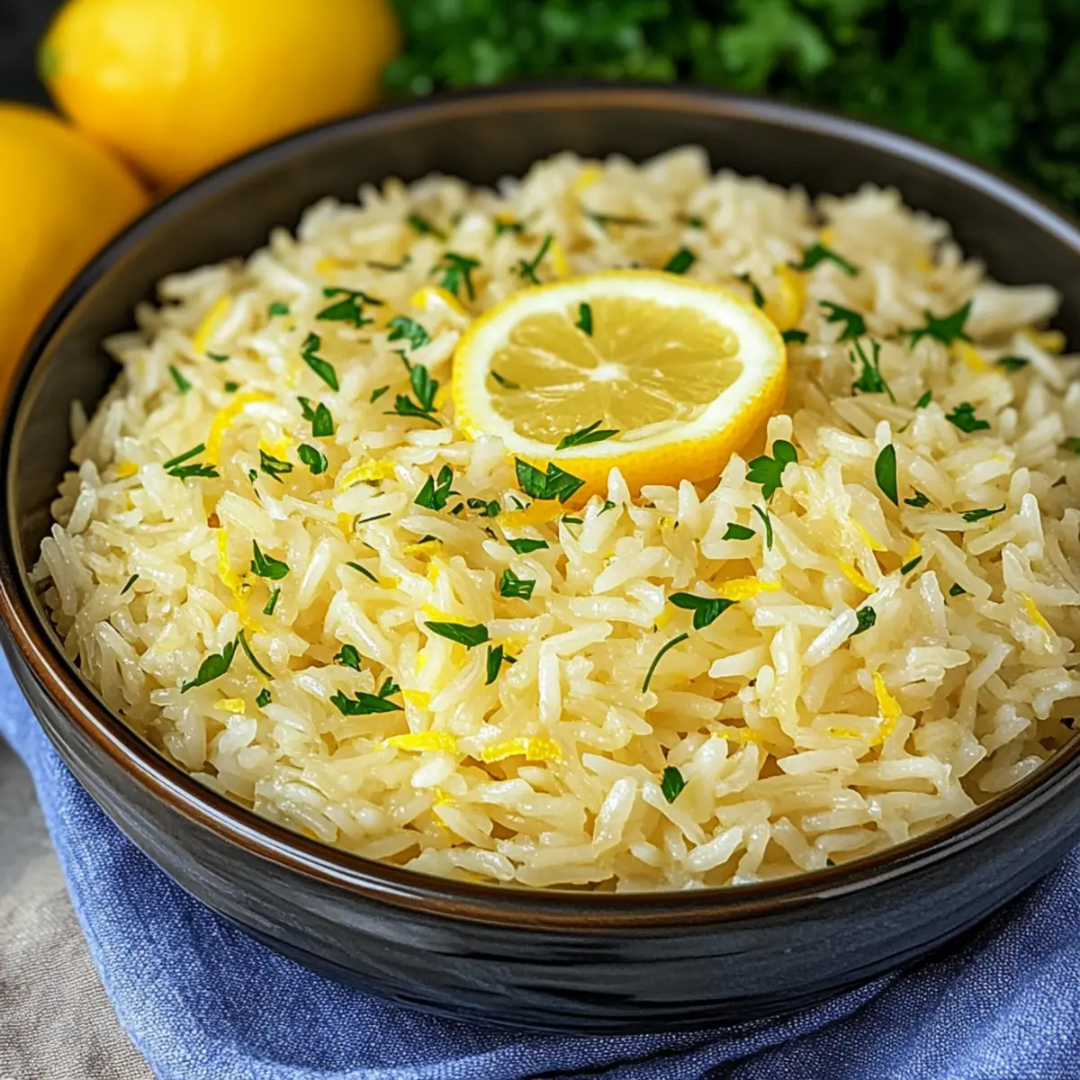 Easy Greek Lemon Rice Dinner