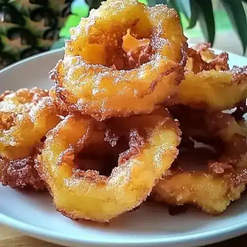 Heavenly Pineapple Fritters