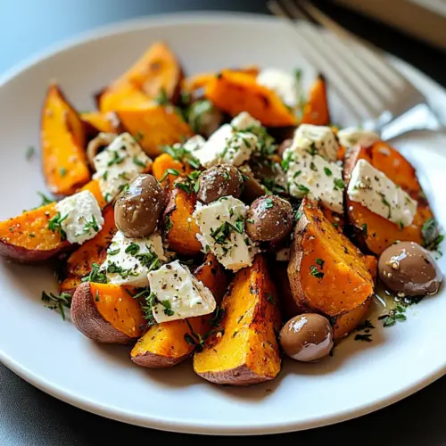 Delicious Mediterranean Sweet Potatoes