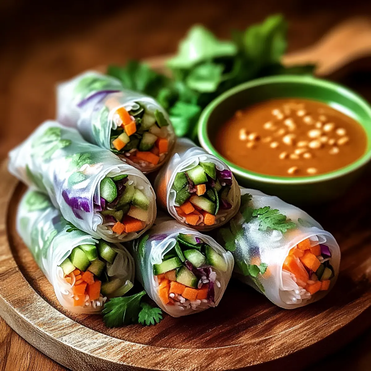 Delish Thai Spring Rolls