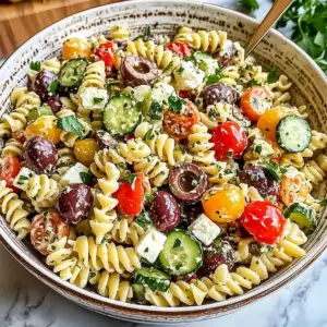 Mediterranean Pasta Salad