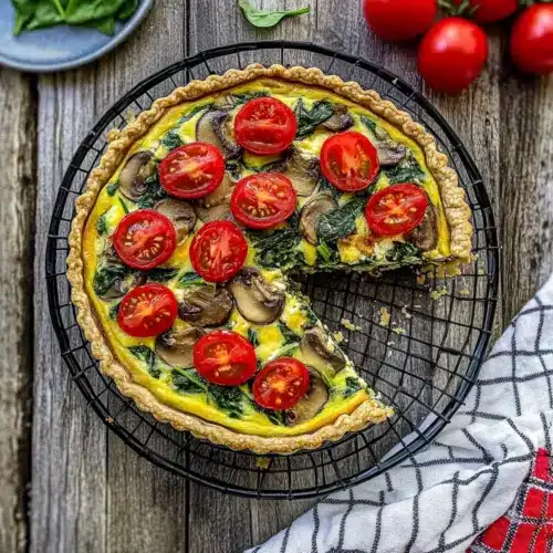 Easy Vegan Quiche