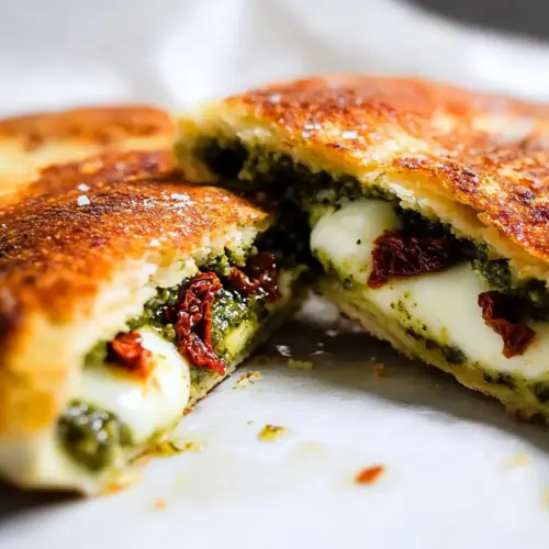 Summer Chicken Pesto Pockets