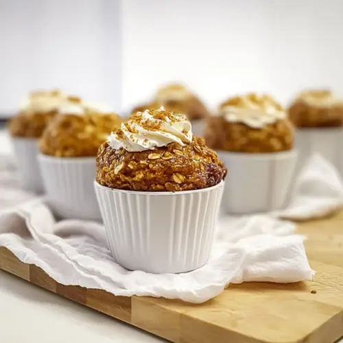 Healthy Banana Oatmeal Muffins