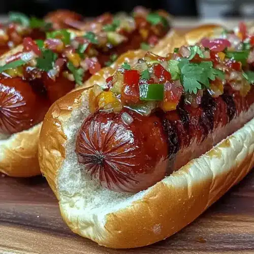 Flavorful Firecracker Hot Dogs