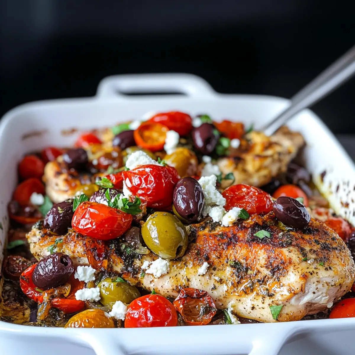 Mediterranean Chicken Bake