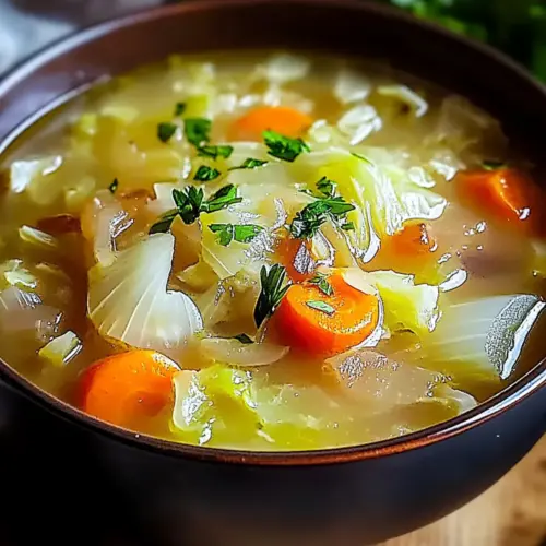 Nourishing Cabbage Detox Soup