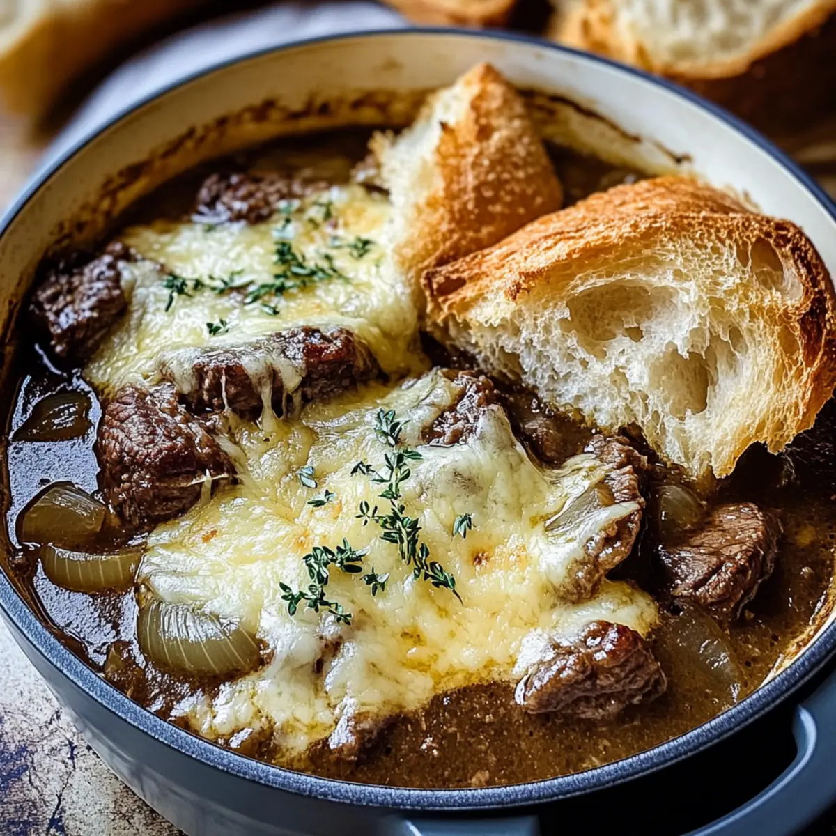 French Onion Beef Stew
