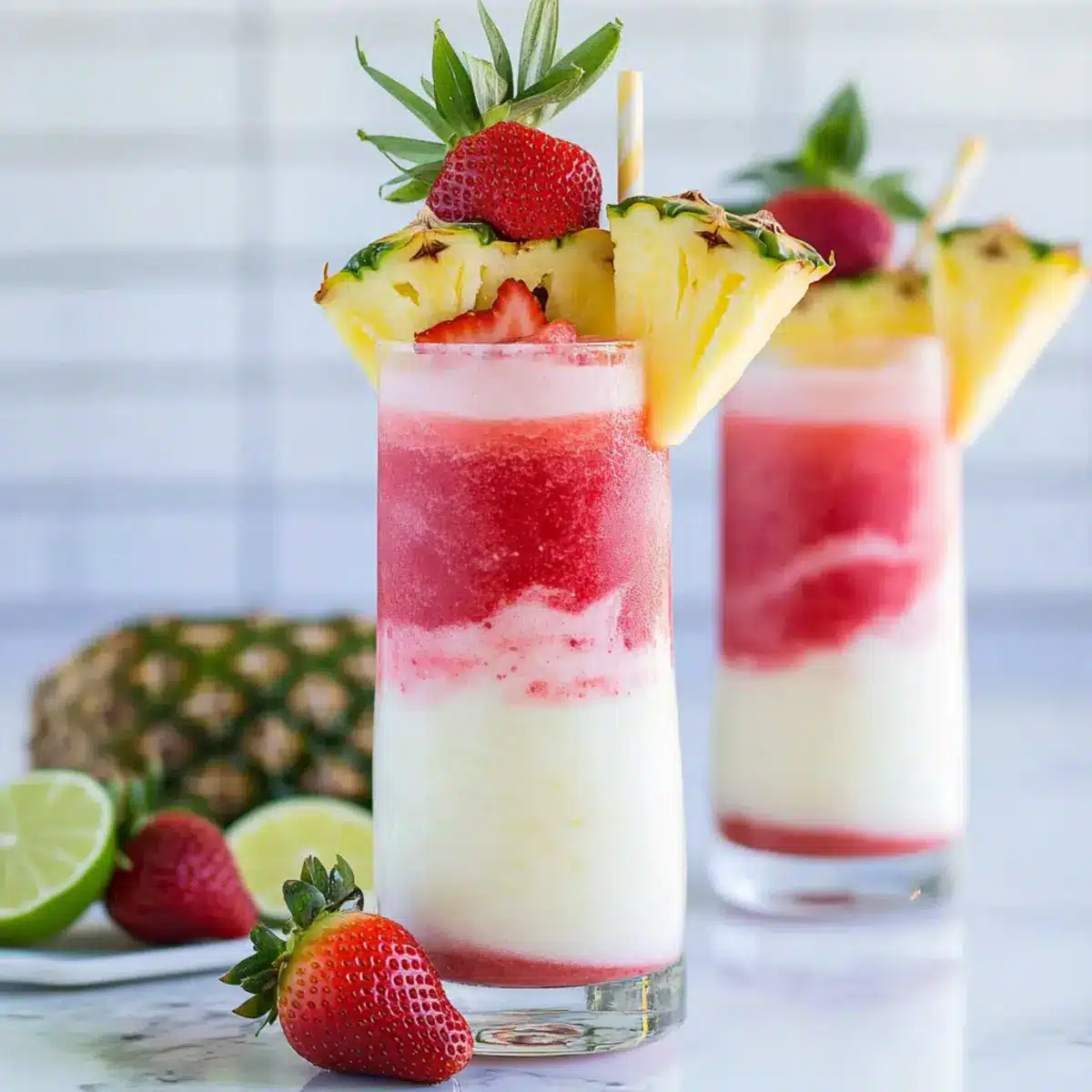 Miami Vice Mocktail