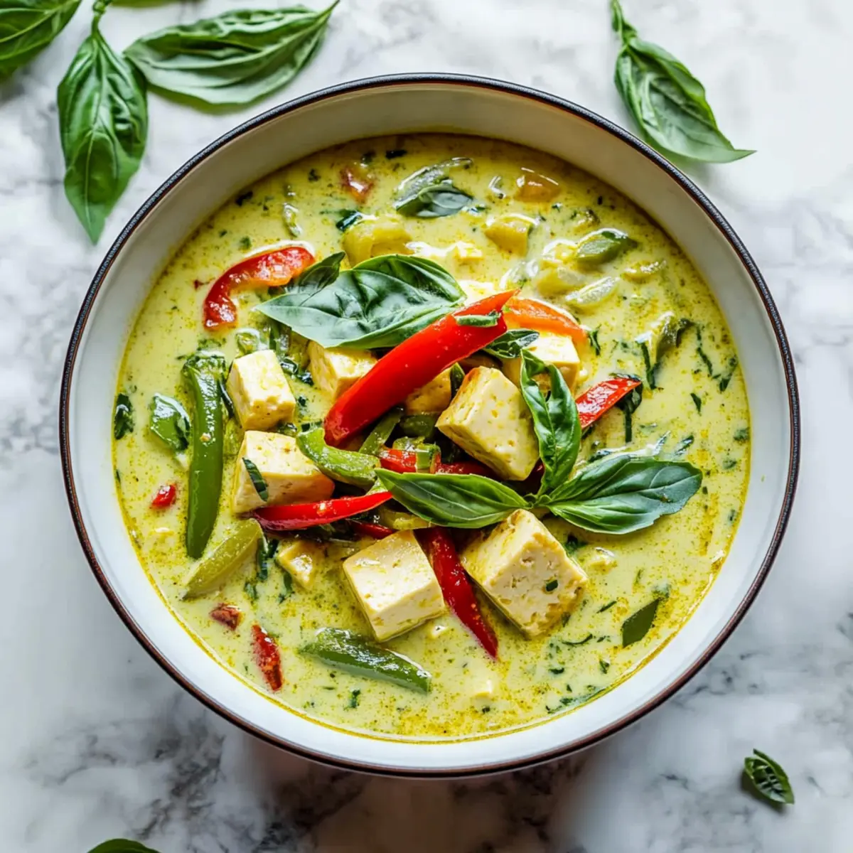 The BEST Vegetarian Thai Green Curry