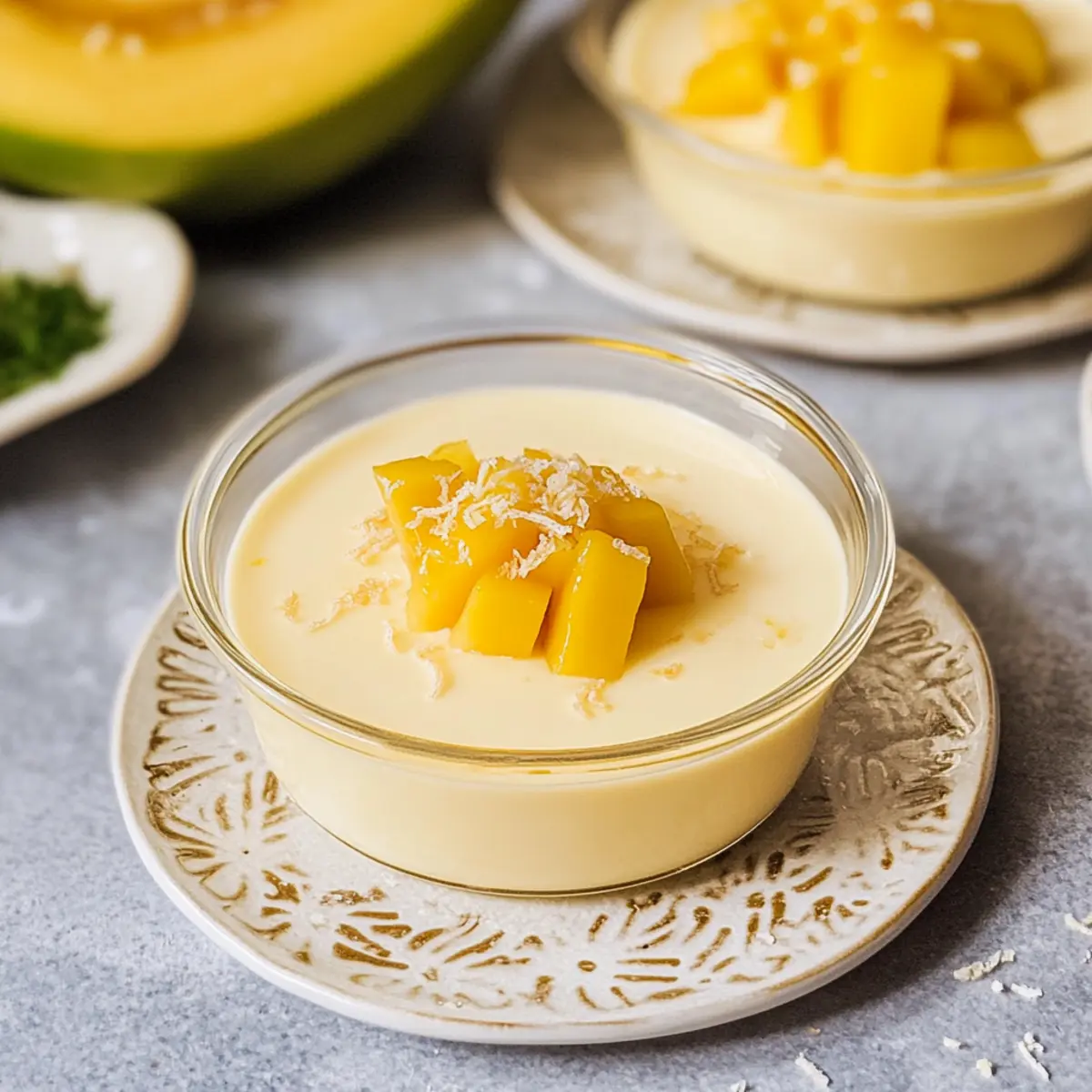 Mango Panna Cotta