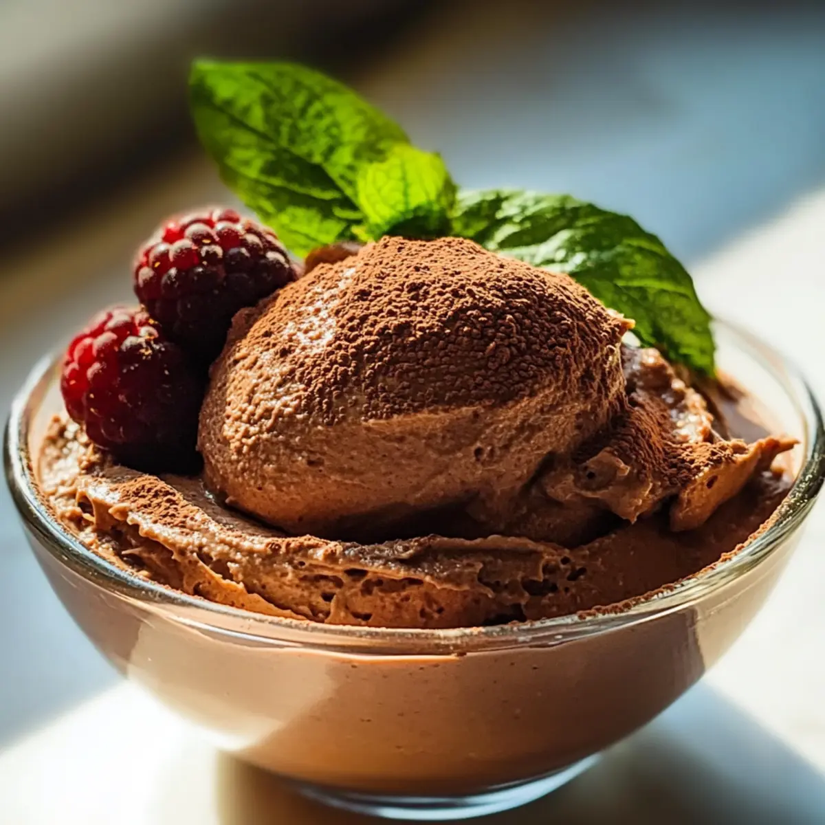 Chocolate Avocado Mousse