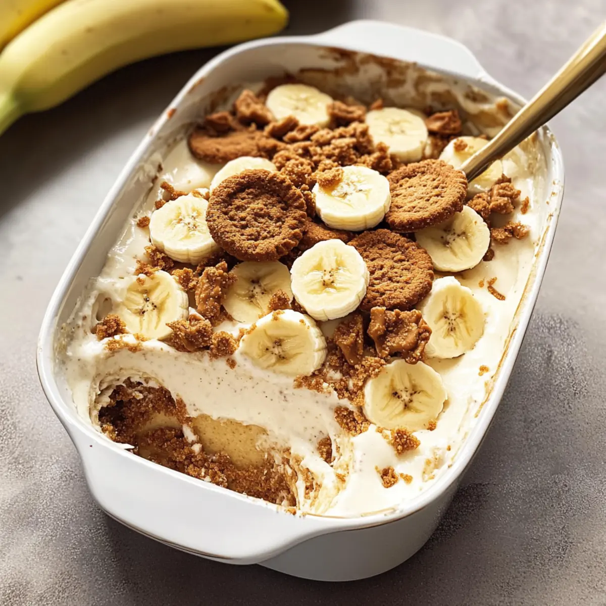 Biscoff Banana Pudding